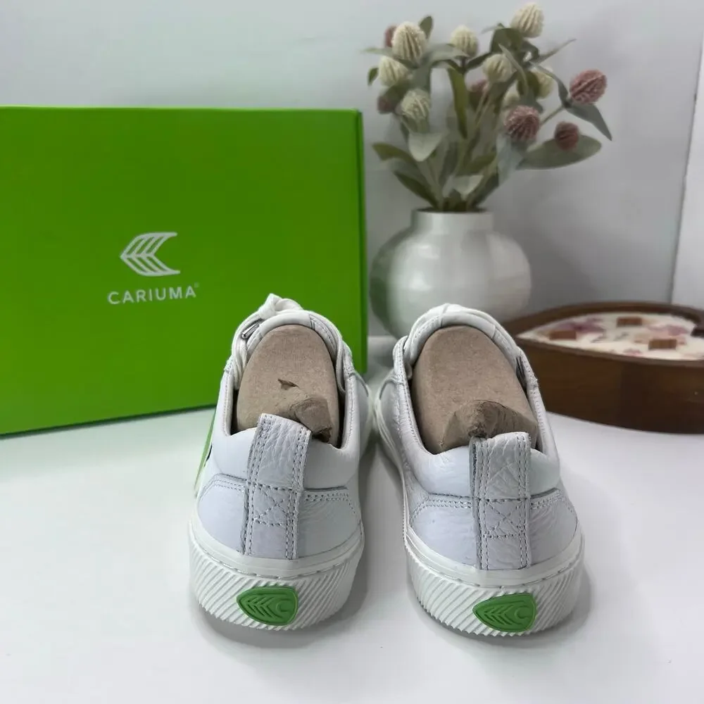 Cariuma OCA Low Casual Leather Sneaker White Women's 8M NWB - Picture 4 of 10